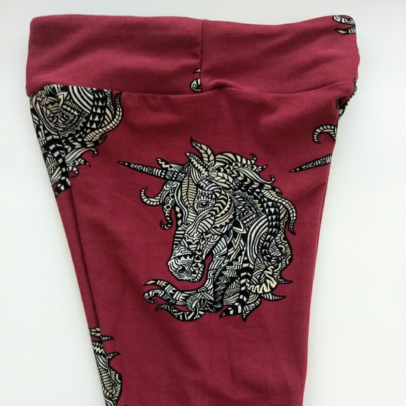 LuLaRoe Other - LuLaRoe Kids Leggings Mosaic Unicorns